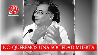 🎥No queremos una sociedad muerta, queremos que la sociedad se mueva, asuma este momento político👇👇