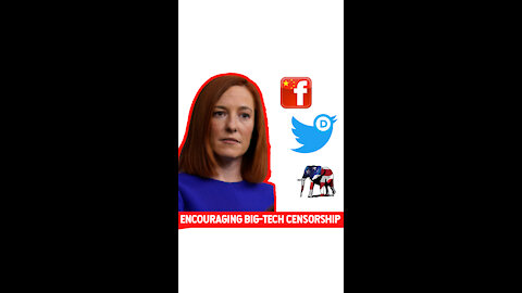 PSAKI & Biden Encourage Big Tech to Continue Taking Steps to Reduce Hate Speach!