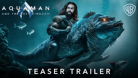 AQUAMAN 2: The Lost Kingdom – New Trailer (2023) Jason Momoa Movie | Warner Bros (HD)