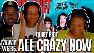 🎵 Quiet Riot - Mama Weer All Crazy Now REACTION (w/ Lex's Mom)