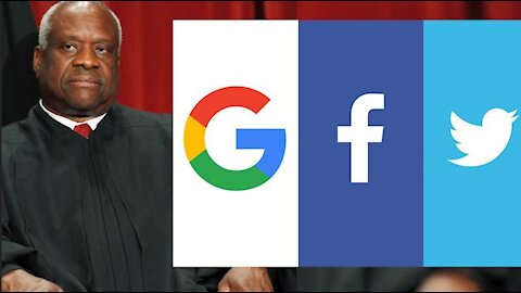Supreme Court Justice Clarence Thomas Takes Aim At Big Tech Companies