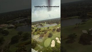 Landing at #Trump International.. .#helicopter #golf