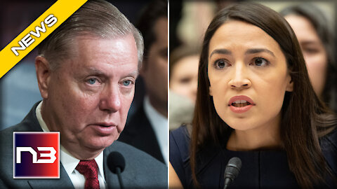 Lindsey Graham Just TORCHED AOC for Staying Silent on Biden’s Border Crisis
