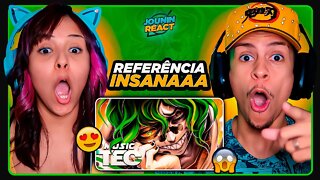 TEC - Lua Superior 6 | Gyutaro (Demon Slayer) | feat. Amanda Areia | [React em Casal] 🔥