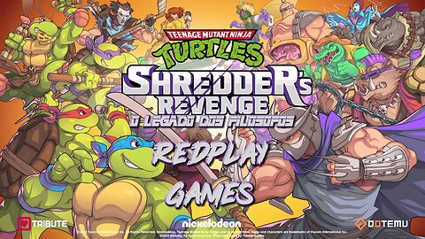 Teenage Mutant Ninja Turtles: Shredder's Revenge com @REDPlayGamesOficial