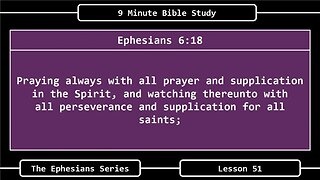 9 Minute Bible Study