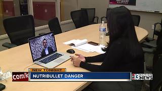 Las Vegas woman sues NutriBullet, claiming appliance exploded and sliced her hand