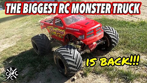 The Biggest RC Monster Truck Is Back!!! Bashing the Primal RC Monster Truck & X-maxx