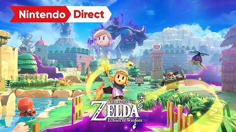 The Legend of Zelda: Echoes of Wisdom – Announcement Trailer (2024)