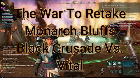 New World Briedablik Server Black Crusade's War For Monarch Bluffs Vs The Little Green Tax Men