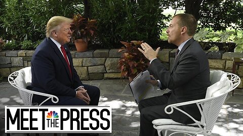 President Trump's Full, Unedited Interview With Meet The Press | NBC News