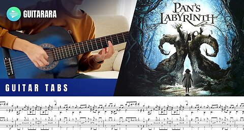 Pan's Labyrinth Lullaby | Classical Guitar Cover | GUITAR TABS/SHEET