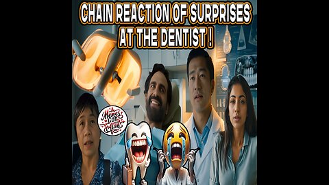 🤣 Try Not To Laugh: The Chain Reaction of Surprises at the Dentist!