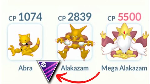 Master League Mega Alakazam Evolution Line Challenge Pokemon Go