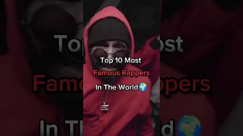 Top 10 Most Famous Rappers In The World #top10 #world #viralvideo #ytshorts #viral
