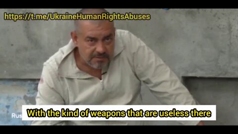 Ukrainian POW says his group lost 80 men to Russian group "Brave" while commander hid
