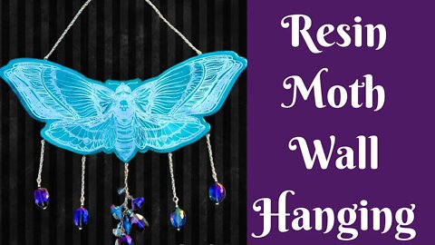 Resin Projects: Resin Moth Wall Hanging | Moth Resin Mold | Easy Resin Craft | Easy Resin DIY