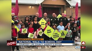 National walk to school day