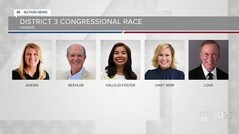 Who will face Rep. Sharice Davids?