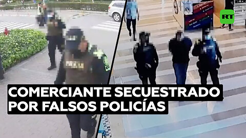 Falsos policías secuestran a un comerciante en Colombia