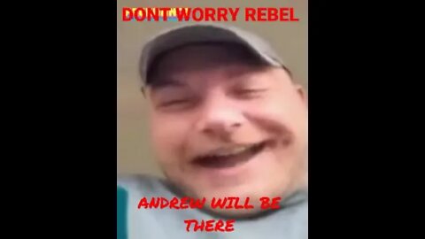 how sweet, Andrew left Rebel a msg before court