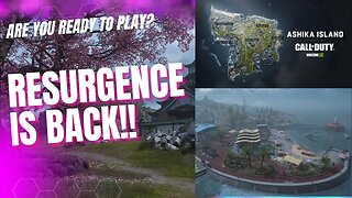 ASHIKA ISLAND IS FINALLY HERE!! First gameplay of the new Resurgence Map!!