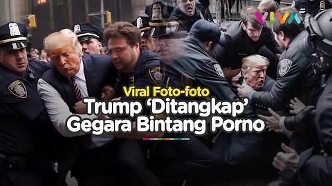 Heboh 'Penangkapan' Donald Trump Skandal Suap Bintang Porno