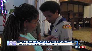 Teen with Autism Becomes Troop's First Black Eagle