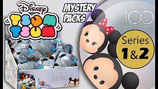 Disney Tsum Tsum Mystery Packs SERIES 1 & 2! (Disney 100)