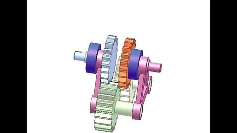 3354 Reductor with gears of equal number of teeth 4