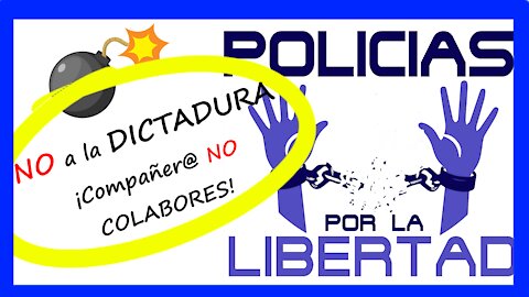 💥📣Los Policías están para PROTEGER y SERVIR a los ciudadanos, NO A LA DICTADURA!📣💥