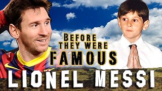 LIONEL MESSI - Before They Were Famous - BIOGRAPHY