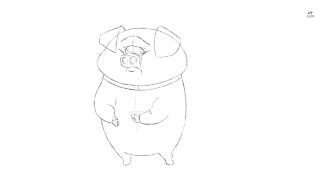 Pig Song - Pencil Test