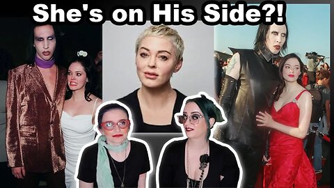 BOMBSHELL Statement!/ Rose McGowen Speaks Up for Marilyn Manson