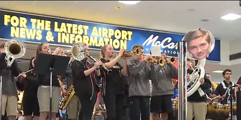 Local student receives surprise homecoming at McCarran Airport