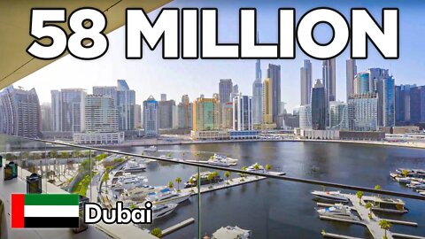 58 MILLION PENTHOUSE - TOUR WITH BURJ KHALIFA VIEWS