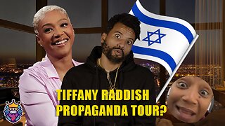Tiffany Haddish (GAY FOR PAY) Propaganda Trip to Israel? (4K)