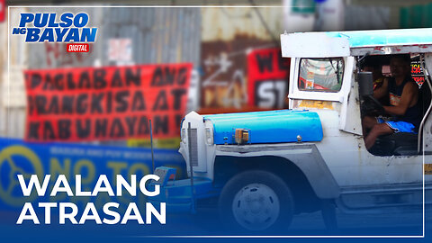 Malawakang tigil-pasada, muling ikakasa ng transport groups sa April 30