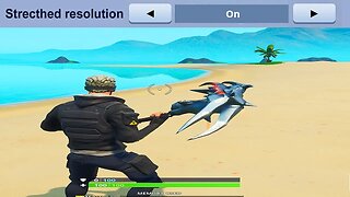 stretched resolution on PS4 Fortnite