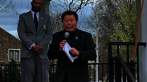 Connecticut Zoning Rally, West Haven CT - Senator Tony Hwang