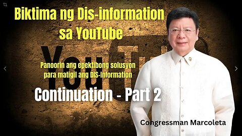 Continuation or Part 2 ng Disinformation