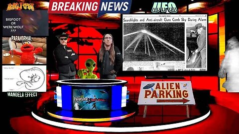 World News! UFO Battle Over Los Angeles & Bigfoot Or Werewolf In Mississippi