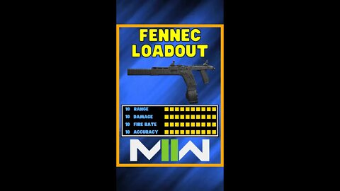 BEST Fennec Loadout MELTS in MW2 😲 #shorts