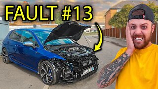 FIXING EVERYTHING WRONG WITH MY WRECKED VW MK8 GOLF R