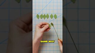 Innovative Leaf Pinch Technique for Creative DIY Leaf Decorations