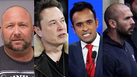 Elon Musk, Alex Jones, Andrew Tate In WILD Conversation