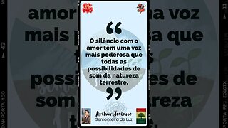 O silêncio com o amor – Arthur Joviano (Neio Lúcio) / Chico Xavier