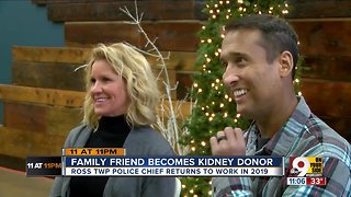 Ross Township police chief gets kidney transplant from family friend
