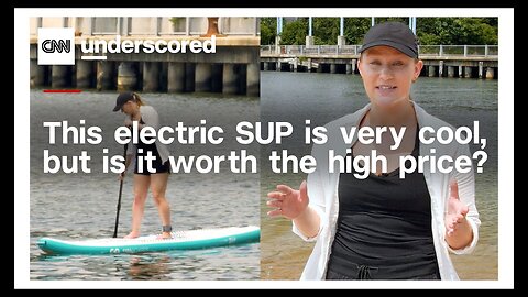 This self-inflating, electric SUP is very cool, but is it worth the high price?