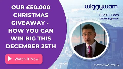 Our £50,000 Christmas Giveaway - Will You Win Big?